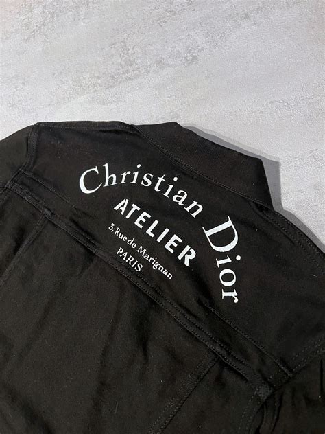 christian dior atelier denim jacket.